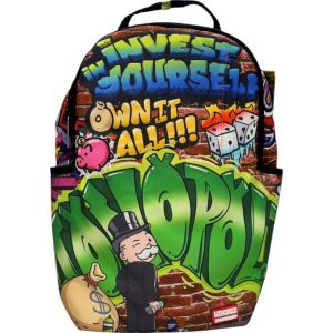 תיק ספרייגראונד 2025 MONOPOLY MAN GRAFFITI