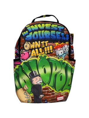 תיק ספרייגראונד 2025 MONOPOLY MAN GRAFFITI