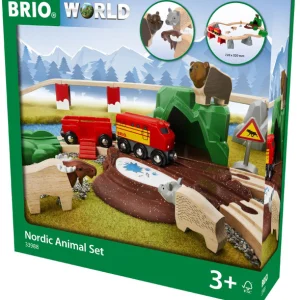 סט מסלול + רכבת וקרון + בע"ח , 26 חל בריו