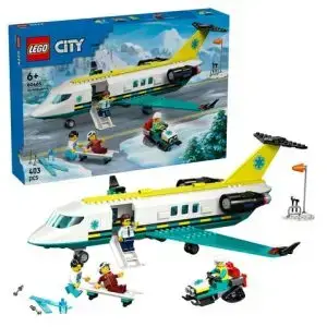 LEGO 60465 – מטוס חילוץ רפואי – Emergency Air Ambulance Airplane