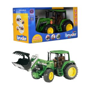 טרקטור ג'ון דיר 6920 + כף BRUDER