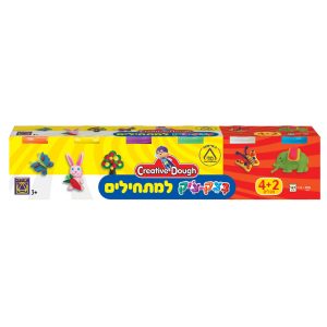 בצק-צ'יק למתחילים (4+2 מכלי בצק)