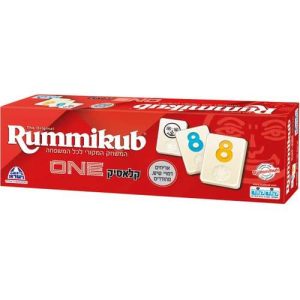 משחק קופסא רמיקוב אדום CLASSIC ONE מבית קודקוד