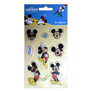 מדבקות ג'ל מיקי 1