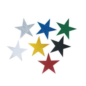 מדבקות סול נוצץ כוכבים 8 יח'