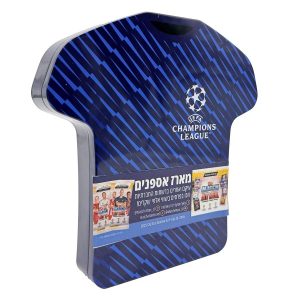 ליגת האלופות 25-26 קופסת פח לאיסוף קלפים