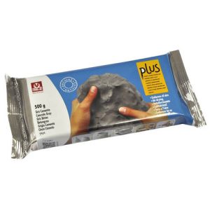 חימר פלוס אפור 500 גר'