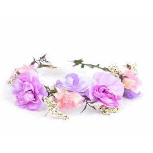 זר לראש - סגול לילך