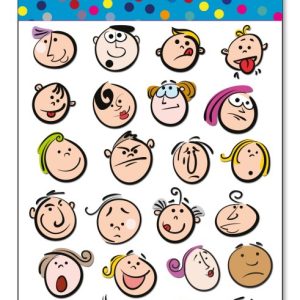 מדבקות עשר פרצופים הבעות