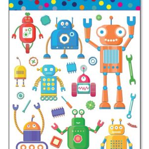 מדבקות עשר רובוטים