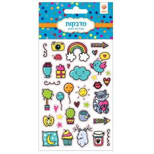 מדבקות עשר קומיקס