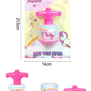 סביבון בבליסטר אורות וצלילים חד קרן