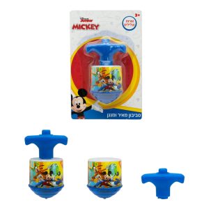 סביבון בבליסטר אורות וצלילים מיקי מאוס חדש