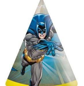 כובע מסיבה 6 יח'-באטמן