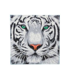 אומנות קריסטל - תמונת קנבס נמר שלג 30*30