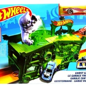 ערכת משחק מוסך רפאים Hot Wheels
