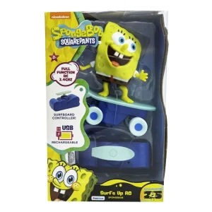 בוב ספוג - בוב ספוג על גלשן עם שלט רחוק ג.א 4
