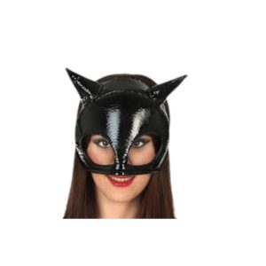 מסכת אשת החתול בשקית PVC עם כארד