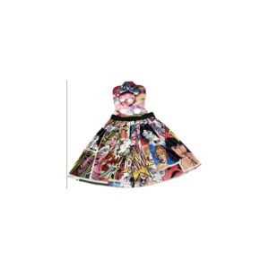 סט קומיקס כולל חצאית 40 ס"מ וקשת על כארד