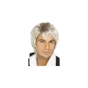 פאה גבר בלונד גוונים בשקית PVC עם כארד