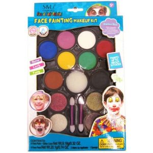 סט איפור לפנים ולגוף 12 גוונים