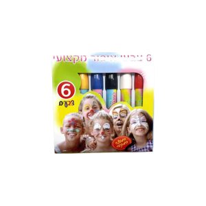 איפור מקצועי 6 צבעים