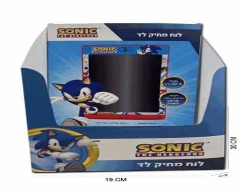 לוח מחיק לד גדול סוניק