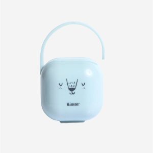 מוצרי תינוקות קופסא למוצץ כחול