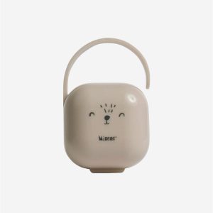 מוצרי תינוקות קופסא למוצץ בז'