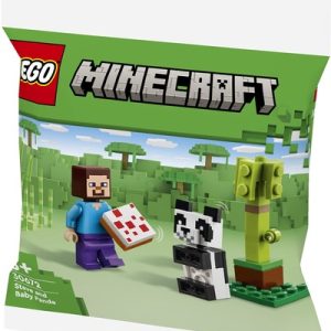 לגו מיינקראפט - סטיב וגור פנדה דגם 30672