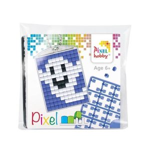 מחזיק מפתחות רוח ראפים מחייכת - פיקסל הובי