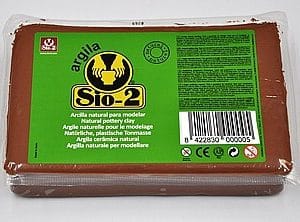 חימר טבעי SIO-2 חמרה (טרקוטה) 1.5 ק"ג