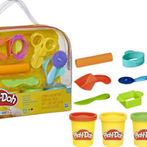 סט התחלה של פליי-דו, 9 חלקים, 4 פחיות