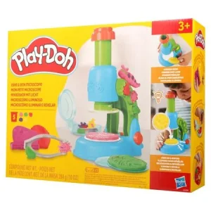 ערכת משחק מיקרוסקופ אור ומבט של Play-Doh
