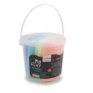 מיי קליי מעורב 300 גר' 5 גווני פסטל