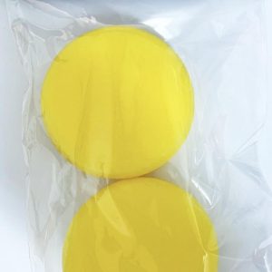 ספוג צהוב עגול קוטר 7 ס"מ 2 יח'