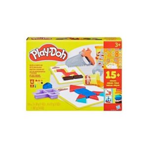 סט בנייה וצורה של פליי-דו 6 צבעים