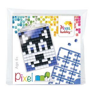 מחזיק מפתחות כלב אסקי - פיקסל הובי