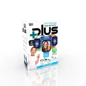 kidi watch שעון חכם לילדים Kidi Plus - תכלת