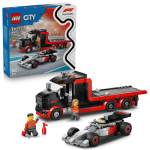 לגו City משאית תצוגת F1 עם אאודי F1 דגם 60493