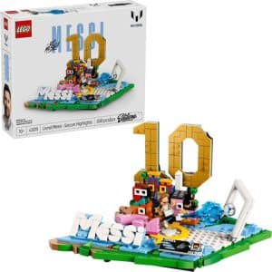 לגו ליונל מסי - רגעי שיא בכדורגל דגם 43011