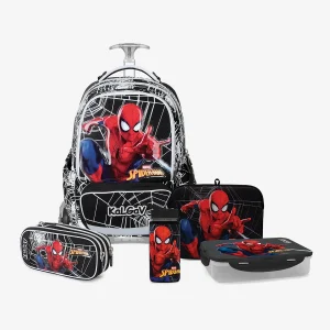 סט לבית הספר Spiderman שחור מבית קלגב