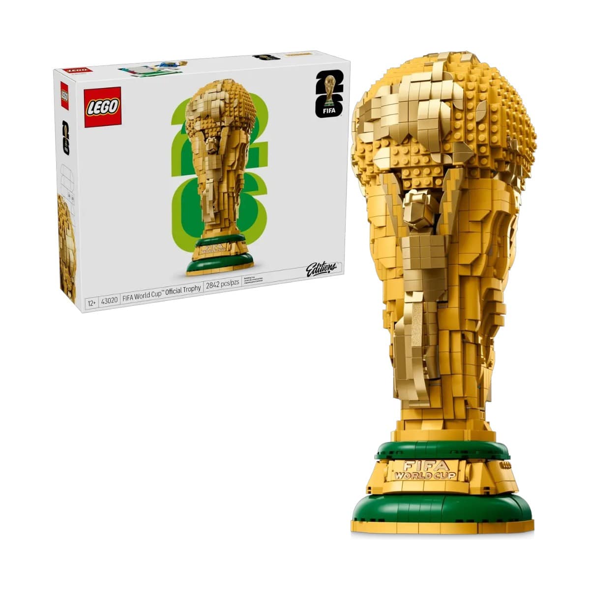 לגו Editions Sports – גביע העולם הרשמי בכדורגל של מונדיאלי BrickHeadz דגם 43020