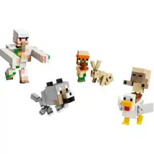 לגו מיינקראפט - מתקפת ג'וקי העוף במדבר Minecraft דגם 21592