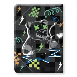 LOOPY תיקיית גומי PP דובי 26 4
