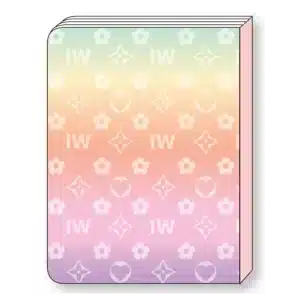 LOOPY אוגדן מחברות אול אובר מעבר צבעים 26 4