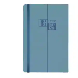דורנת יומן גדול 17X24 PU פרימיום כחול 26