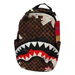 תיק ספרייגראונד 2026 SHARKS IN PARIS COTTON CANVAS PAINTED BACKPACK
