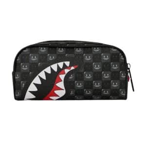 קלמר יוקרתי ספרייגראונד 2026 SHARKS IN PARIS WTF BUBBLY BLACK CHECK – כרישים בפריז משבצות שחור בועות