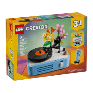 לגו קריאטור 3 ב-1 - פטיפון עם פרחים Creator 3-in-1 דגם 31172